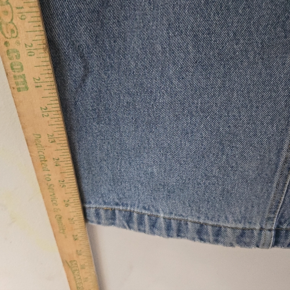 RARE Vintage 90s y2k Route 66 Carpenter Skater Streetwear Baggy Jeans Mens 32x30 - Picture 8 of 9